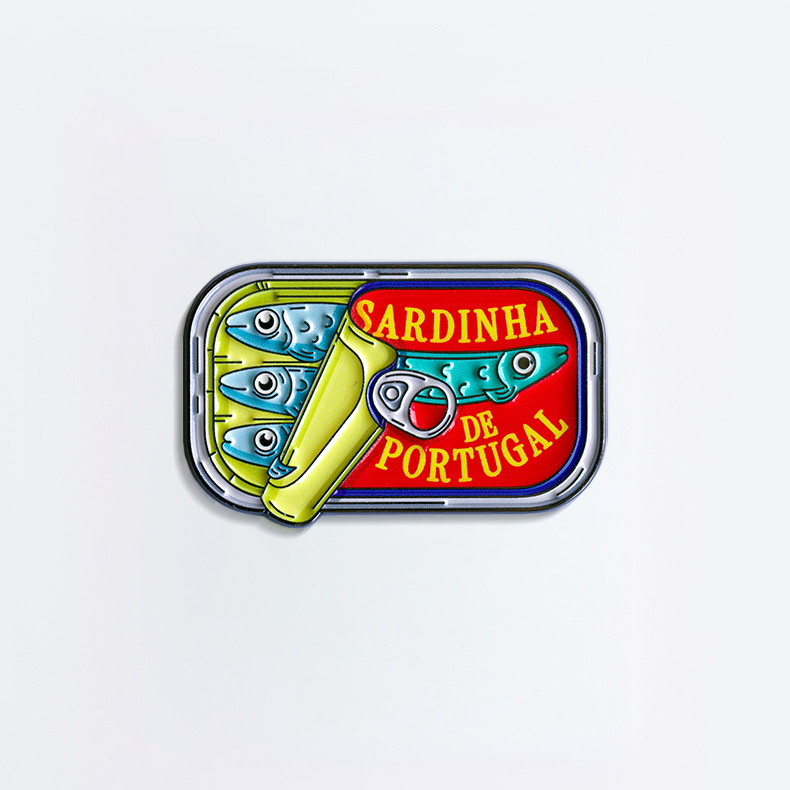 Pin Lata Sardinha de Portugal PIN-04