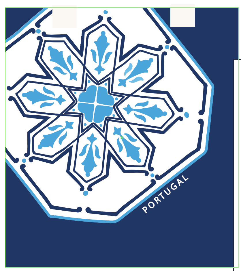 Saco de Algodão Azulejo 2