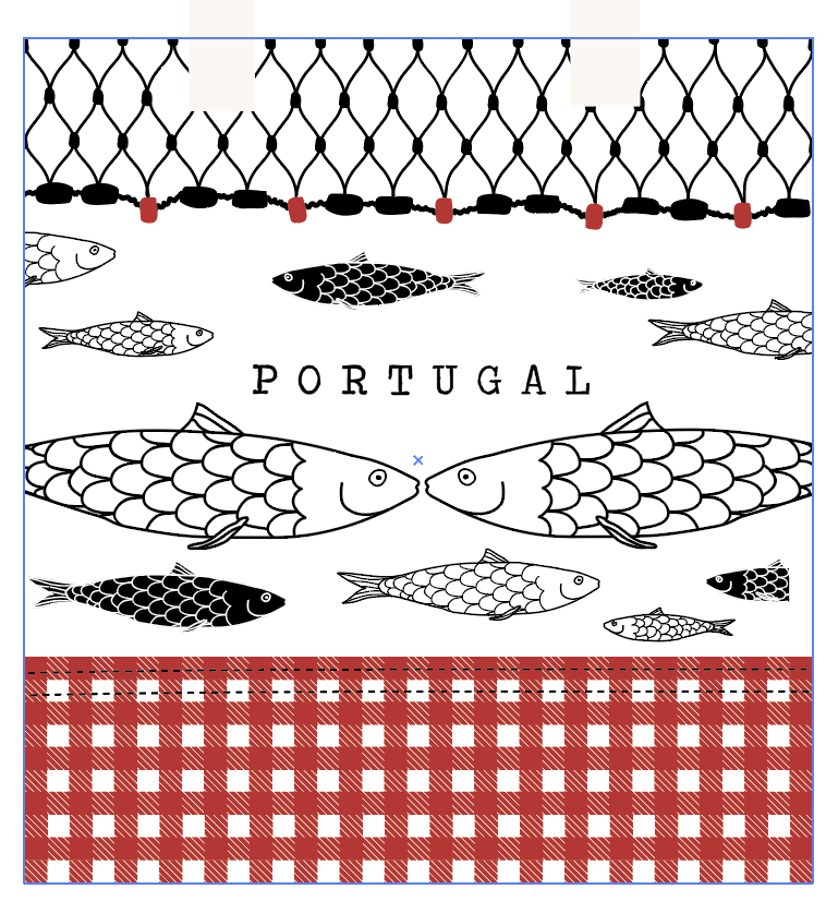 Saco de Algodão Sardinha