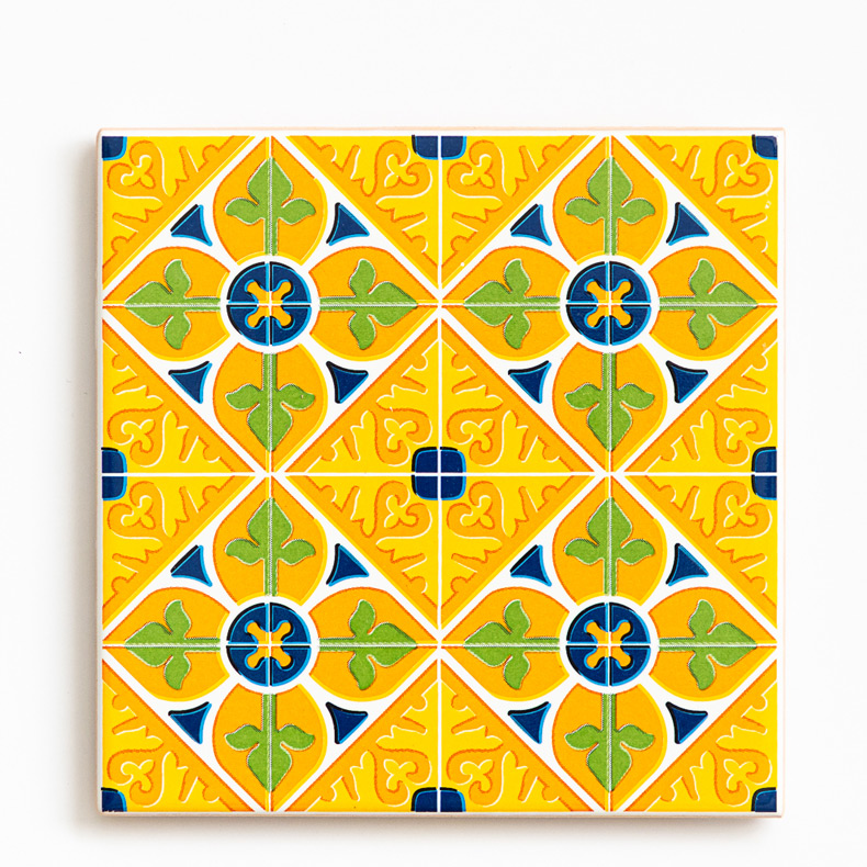 Base de Copos Azulejo 25 - 11cm